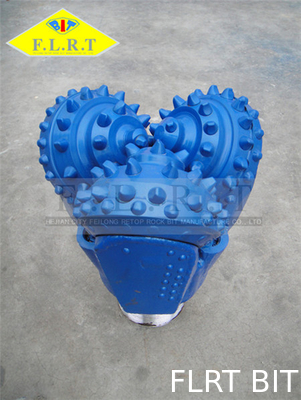 قیمت خوب ابزارهای حفاری Tricone Rock Bit / HDD 12/4 اینچی IADC 517 با محافظ تقویت شده سنج آنلاین