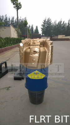 قیمت خوب 7 بیت الماس PDC 1/2 اینچ، مته فولادی IADC S323 4 پین REG API 1/2 اینچی با 5 تیغه آنلاین